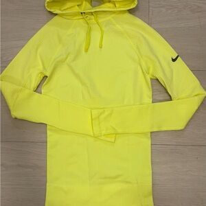 Nike Dri-FIT Bright Yellow Hoodie